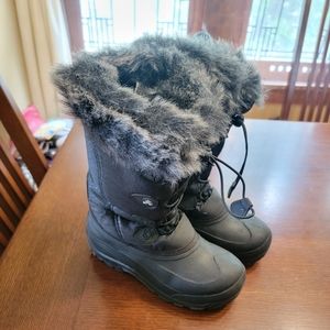 Kamik Black Winter Boots Size 5